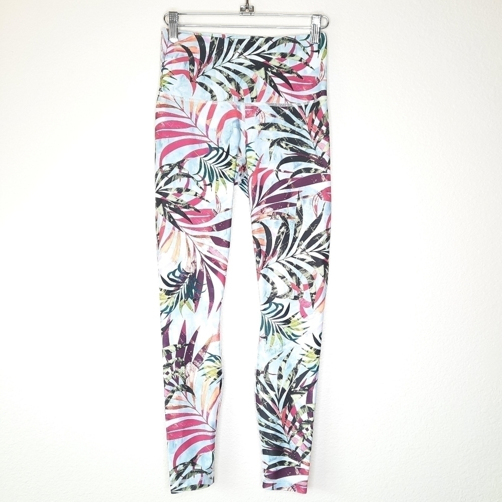 Playground Tropical Floral 3/4 Leggings XS